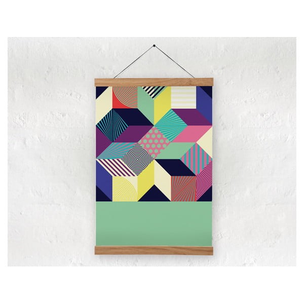 Poster Geometric Abstract, vel. A3