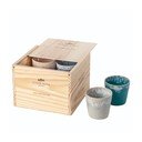 Cești 8 buc. pentru espresso din gresie 210 ml Grespresso – Costa Nova