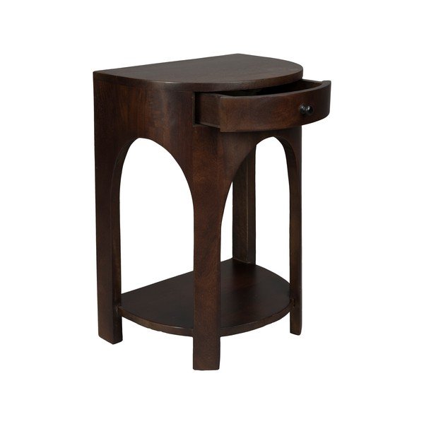 Măsuță auxiliară din lemn de mango 30x40 cm Belvedere – Dutchbone-image-3