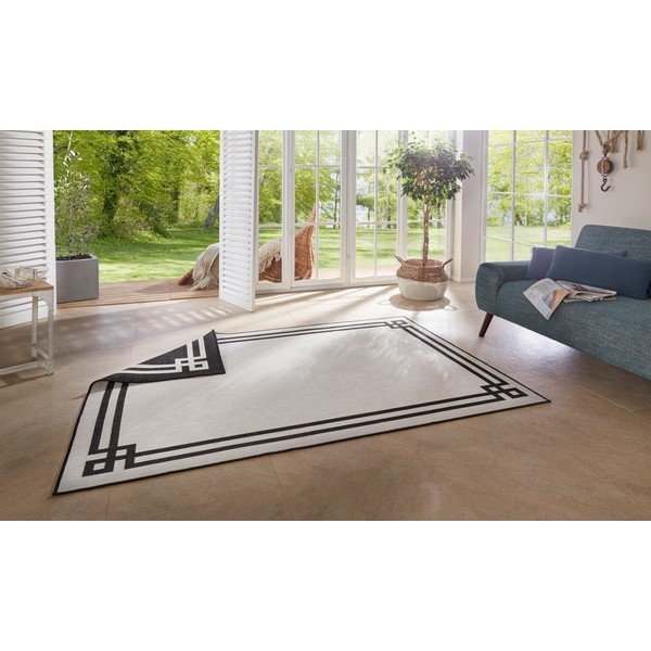Covor adecvat pentru exterior NORTHRUGS Manito, 200 x 290 cm, negru-crem-image-2