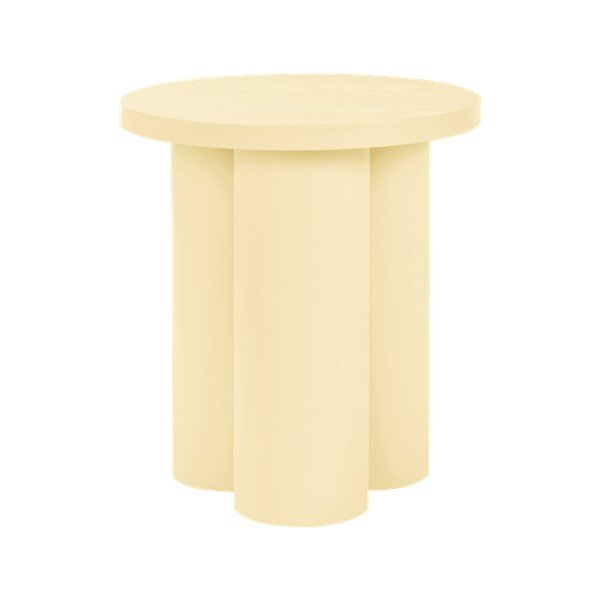 Scaun tip taburet galben Oly – noo.ma