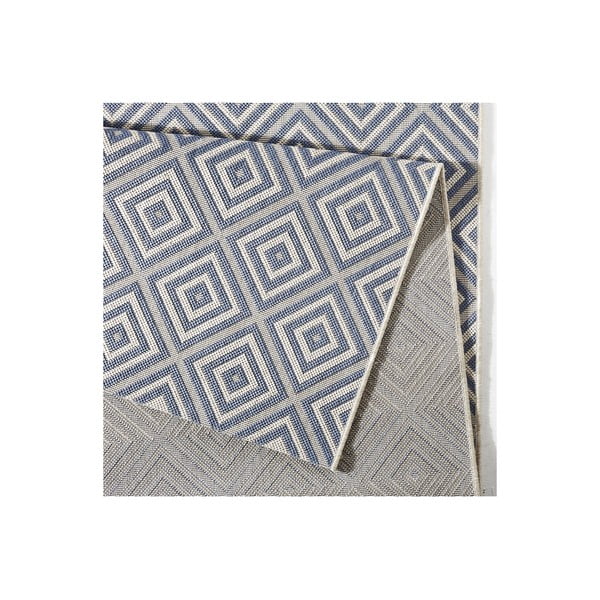 Covor de exterior NORTHRUGS Karo, 160 x 230 cm, albastru-image-3