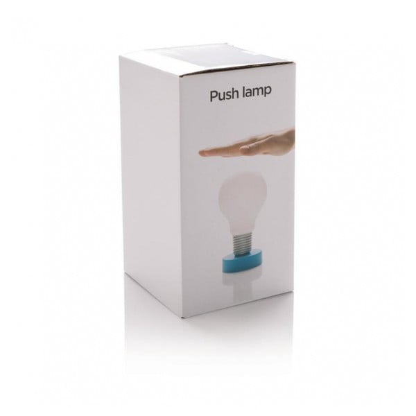 Veioză XD Collection Push Up, alb-albastru-image-1