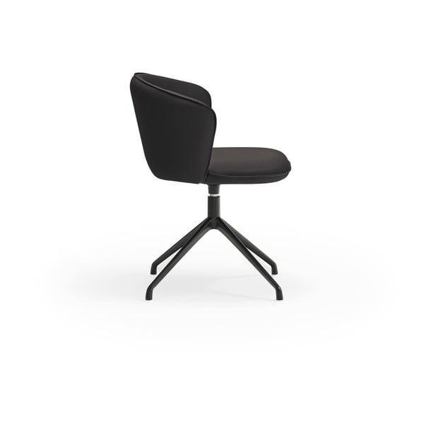 Set de scaune de sufragerie negru 2 buc. tapițat Add – Teulat-image-4