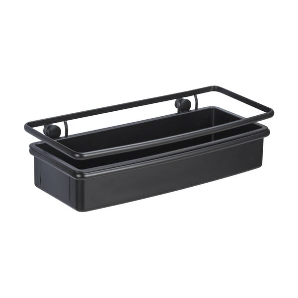 Raft de duș Wenko Molinella, 30 x 9 cm, negru-image-2