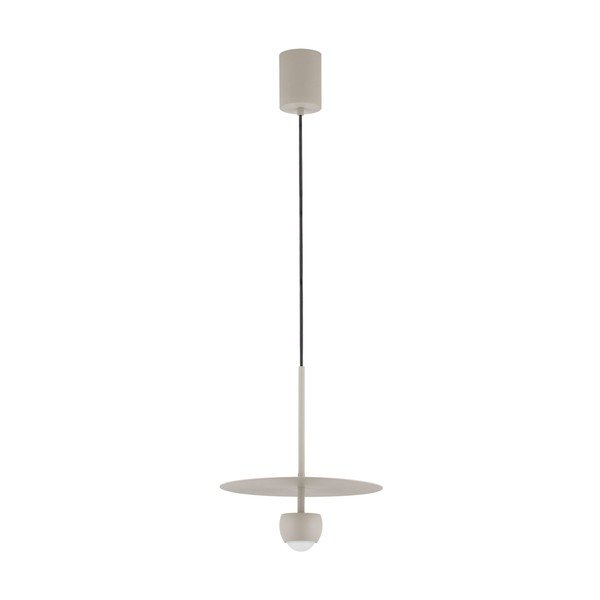 Lustră bej LED din aluminiu ø 30 cm Edem – Nova Luce