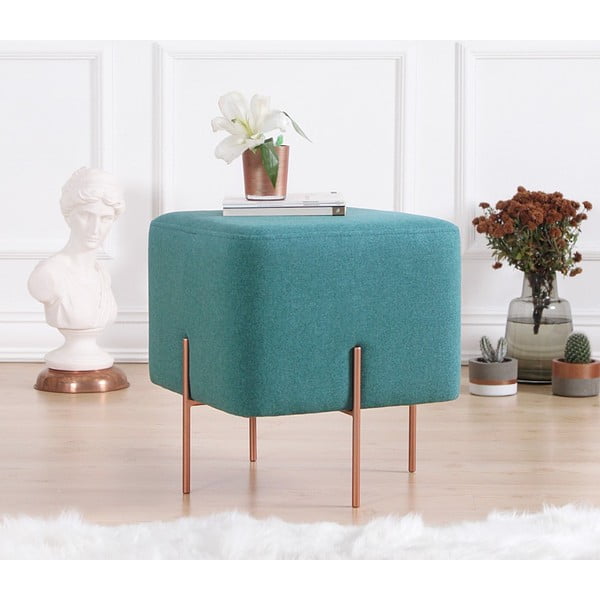 Taburet albastru Copper – Artie-image-2