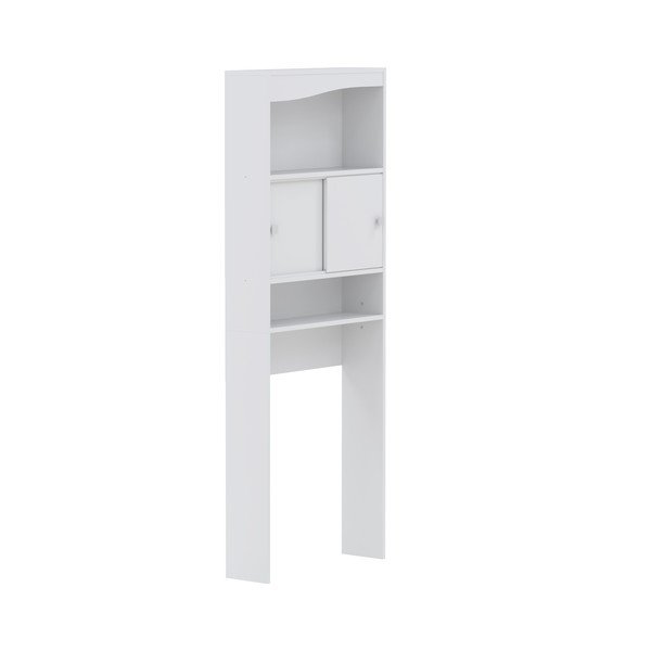 Dulap deasupra mașinii de spălat/ WC alb 64x177 cm Wave – TemaHome-image-2