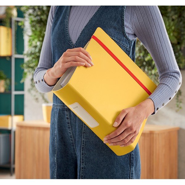 Biblioraft Leitz Cosy, A4, galben-image-1