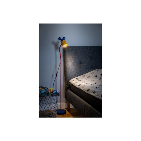 Lampadar albastru cu abajur din metal (înălțime 133,5 cm) Mouse – GTV-image-2