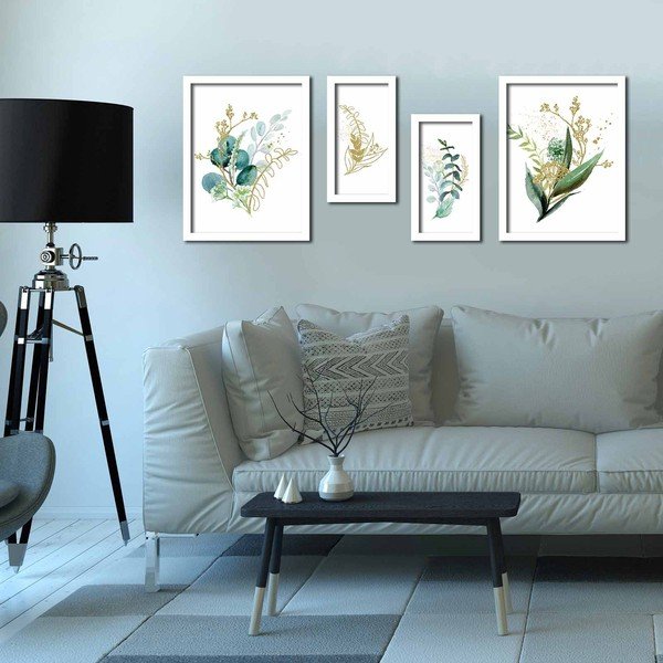 Postere 4 buc. 33x43 cm – Wallity-image-1