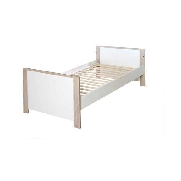 Pătuț alb-natural 70x140 cm Olaf – Roba-image-2