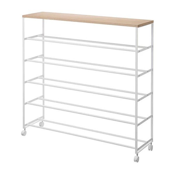 Pantofar alb din metal 90,5x87x26 cm Tower – YAMAZAKI