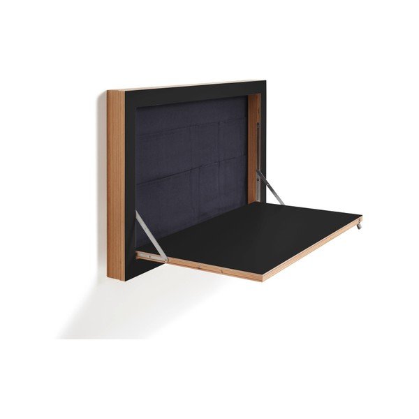 Secretér negru de perete Ambivalenz Fläpps -image-1