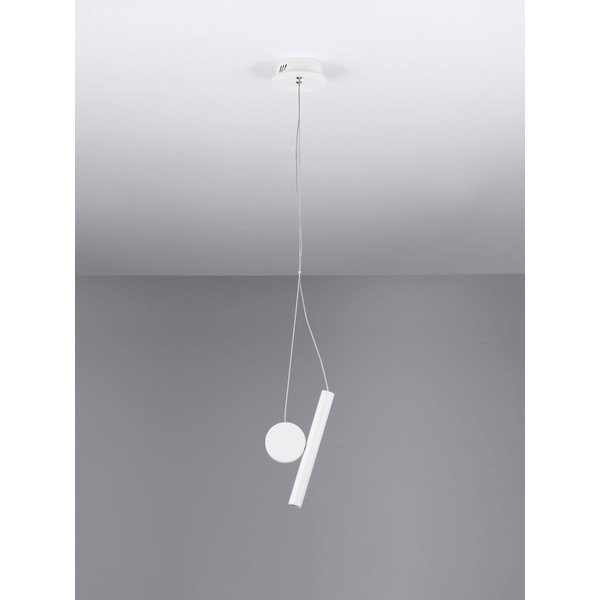 Lustră albă LED din aluminiu ø 23,5 cm Vero – Nova Luce-image-4