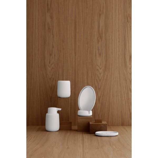 Suport din ceramică pentru periuțe de dinți Blomus, alb-image-2