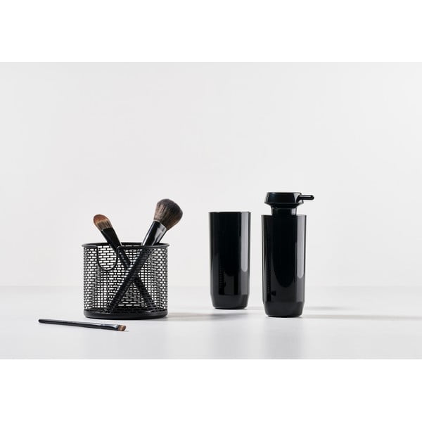 Coș de depozitare din metal Zone Inu, ø 10 cm, negru-image-1