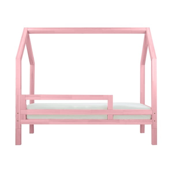 Protecție laterală pentru patul Benlemi Funny, roz