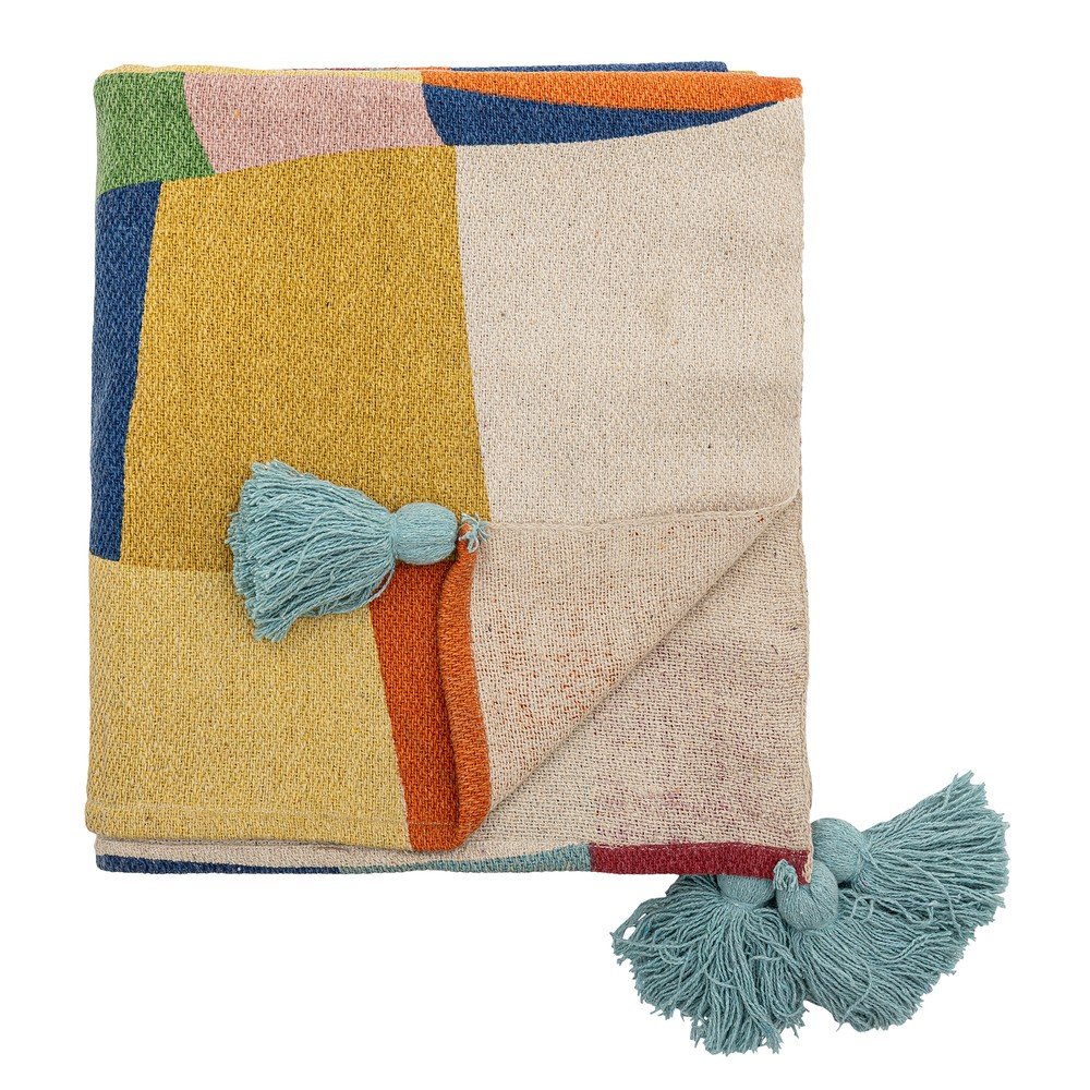 Pătură pentru copii din bumbac reciclat 130x160 cm Colorine – Bloomingville Mini