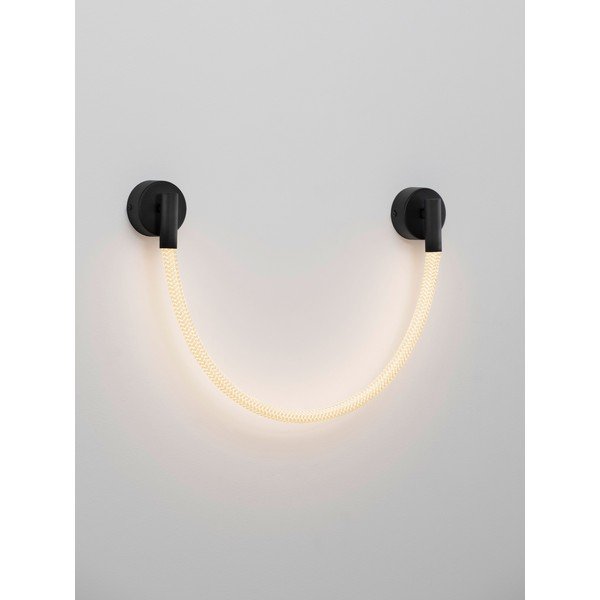 Aplică de perete albă/negru-mat LED din oțel Ilane – Nova Luce-image-2