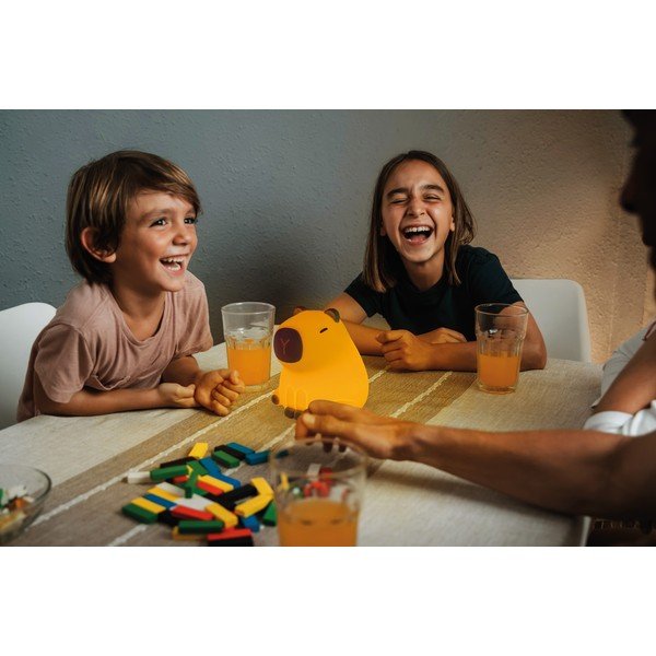 Lampă de veghe pentru copii galben-deschis Capybara – Fischer & Honsel-image-4