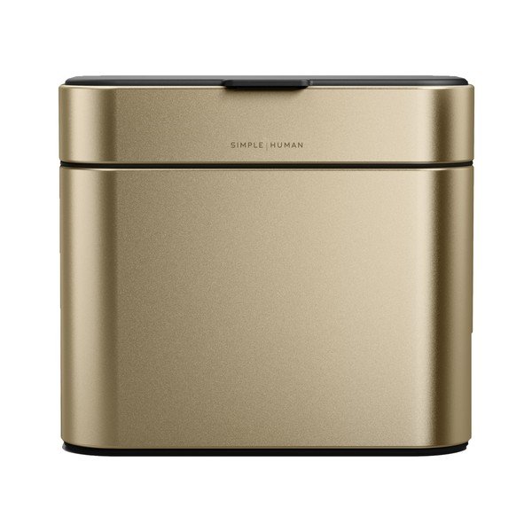 Recipient pentru deșeuri compostabile auriu mat 4 l – simplehuman-image-3