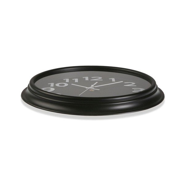 Ceas de perete Versa In Time, ⌀ 32,7 cm, negru-image-1