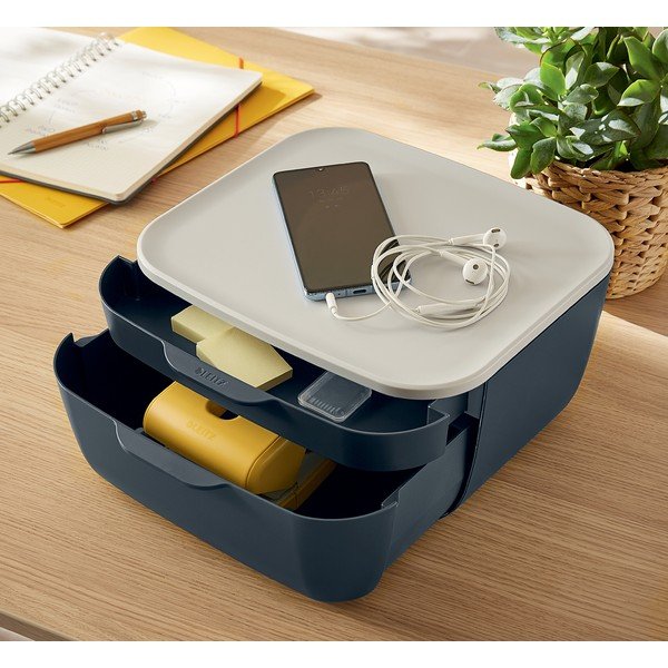 Cutie compartimentată Leitz Cosy, gri-image-1