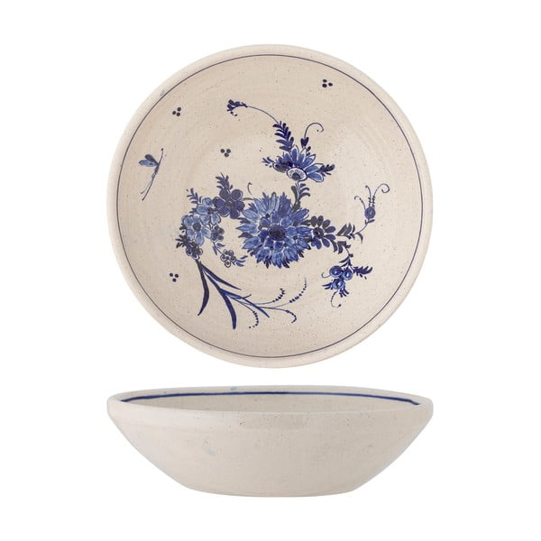 Bol albastru-bej din teracotă ø 41 cm Aleni – Bloomingville-image-2