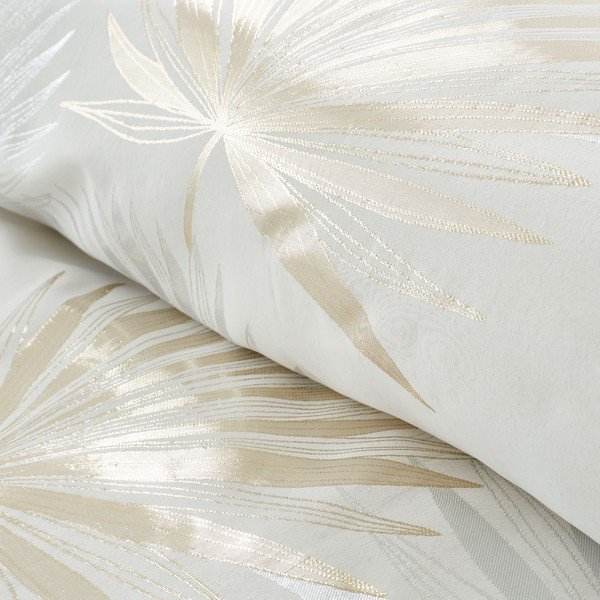 Lenjerie de pat crem pentru pat dublu 200x200 cm Luxe Palm – Catherine Lansfield-image-3