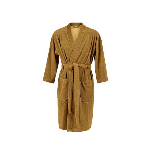 Halat de baie unisex Södahl, mărime L/XL, galben-image-2