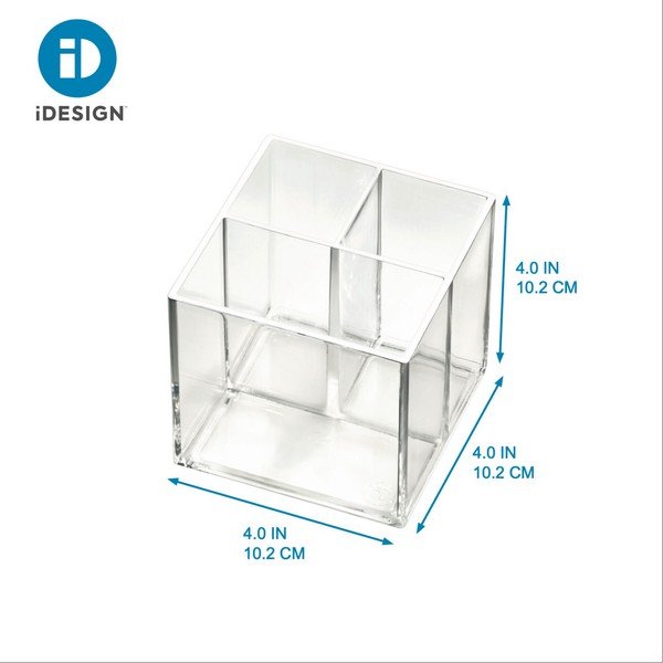 Organizator de baie pentru cosmetice din plastic reciclat Cosmetic Cube – iDesign-image-3