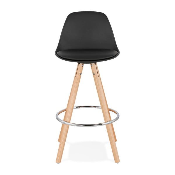 Scaun de bar Kokoon Anau, înălțime 64 cm, negru-image-3