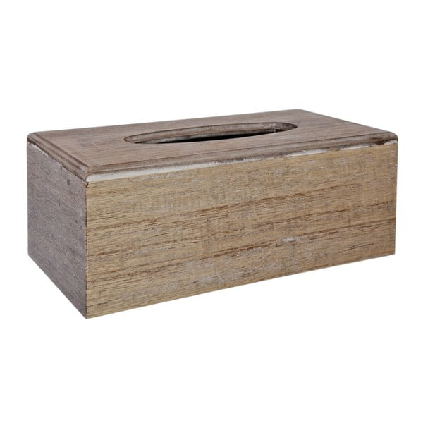 Cutie din lemn pentru șervețele J-Line Clean