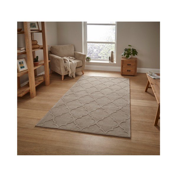 Covor Think Rugs Hong Kong Puro, 150 x 230 cm, bej-image-1