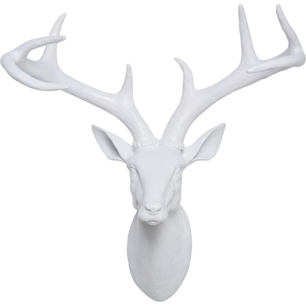 Statuetă decorativă Kare Design Deer, 40 x 45 cm, alb-image-1