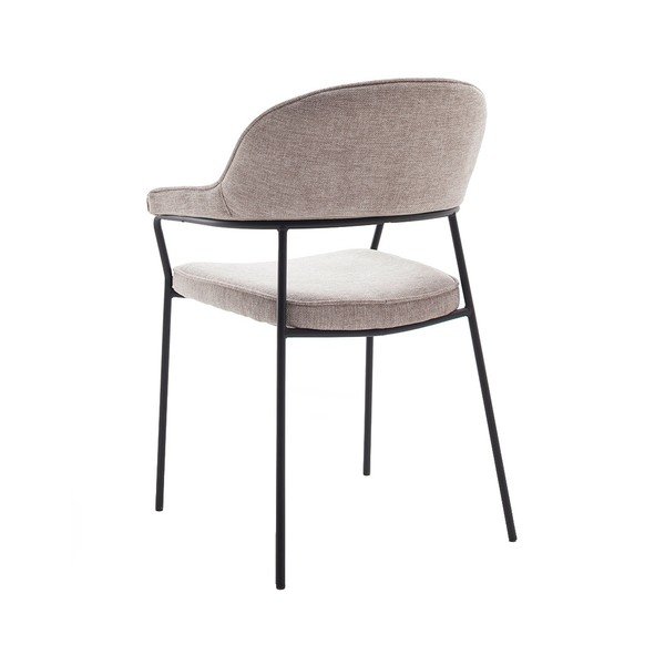 Scaun de dining bej cu cotiere Kindersley – Unique Furniture-image-3