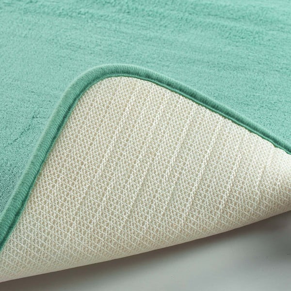 Covoraș de baie turcoaz 50x120 cm Vitamine – douceur d'intérieur-image-4