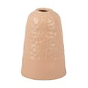 Vază din ceramică PT LIVING Carve, înălțime 18,5 cm, roz