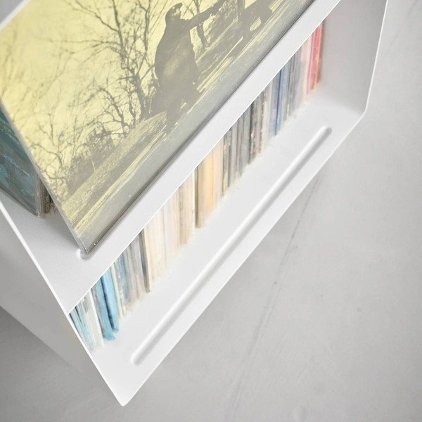 Etajeră pe roți albă din metal 40x73x38 cm Tower – YAMAZAKI-image-3