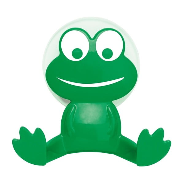 Cârlig de perete Wenko Frog, verde
