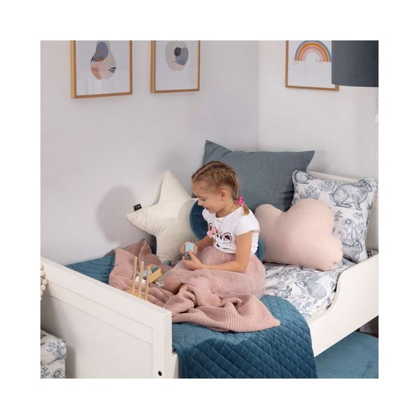 Cuvertură pentru copii matlasată 160x100 cm Posh Velvet - Yellow Tipi-image-3