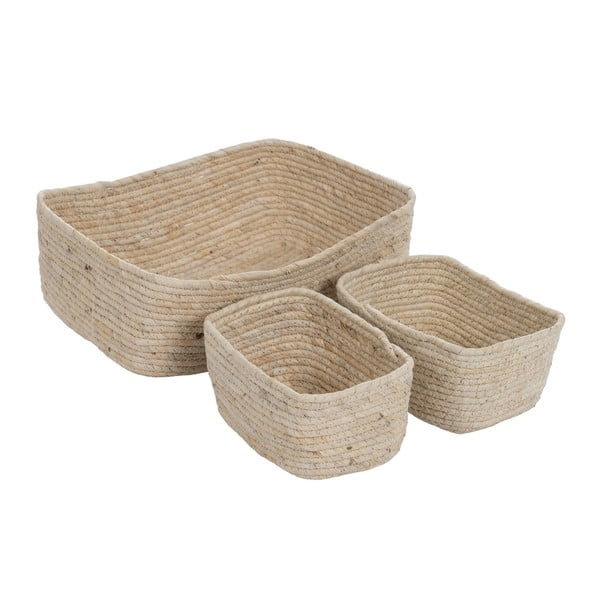 Coșuri de depozitare 3 buc. 35x25x12 cm – Ixia