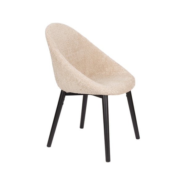 Scaun de sufragerie bej tapițat Fenna – Dutchbone