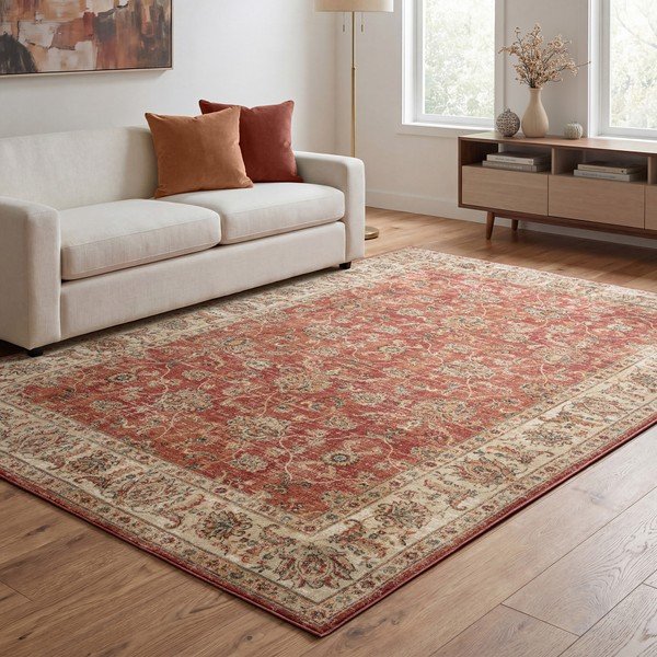 Covor roșu 240x340 cm Raja – Asiatic Carpets-image-4
