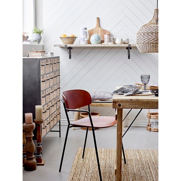Scaun de dining maro Piter - Bloomingville-image-1