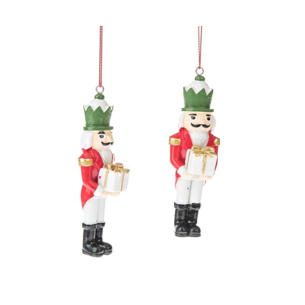 Set 2 figurine de Crăciun Dakls Nutcracker