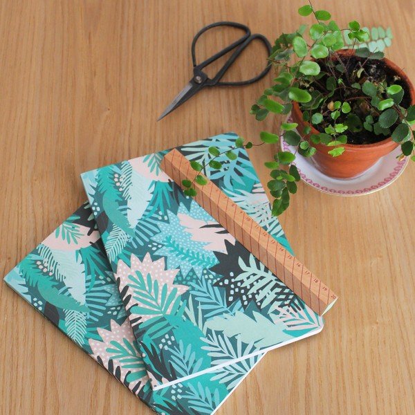 Jurnal Michelle Carlslund Jungle, verde-image-1