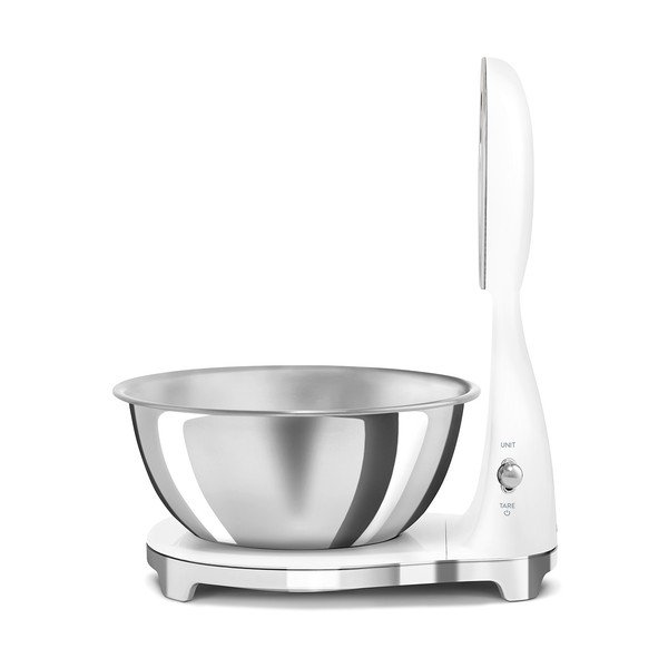 Cântar de bucătărie alb din plastic digital – SMEG-image-2