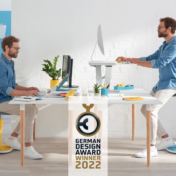 Blat pentru birou cu extensie Ergo – Leitz-image-1